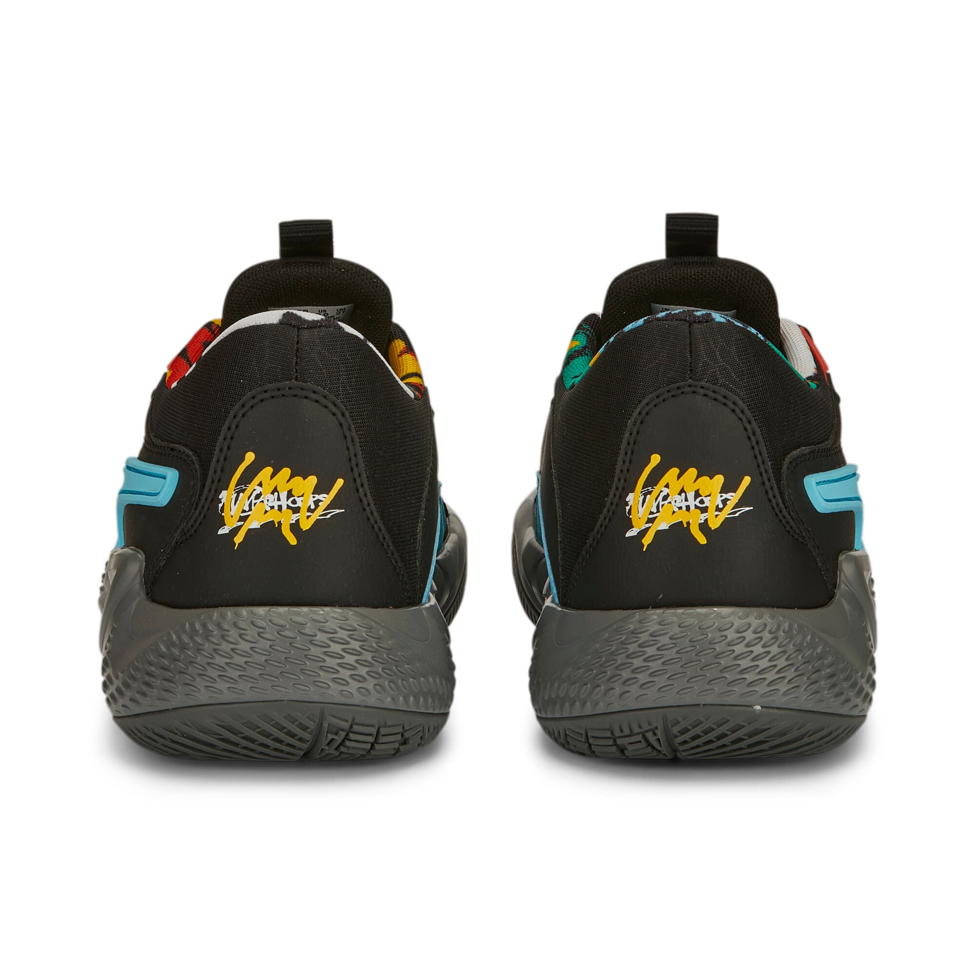 Court Rider Chaos Black Basketball Shoes