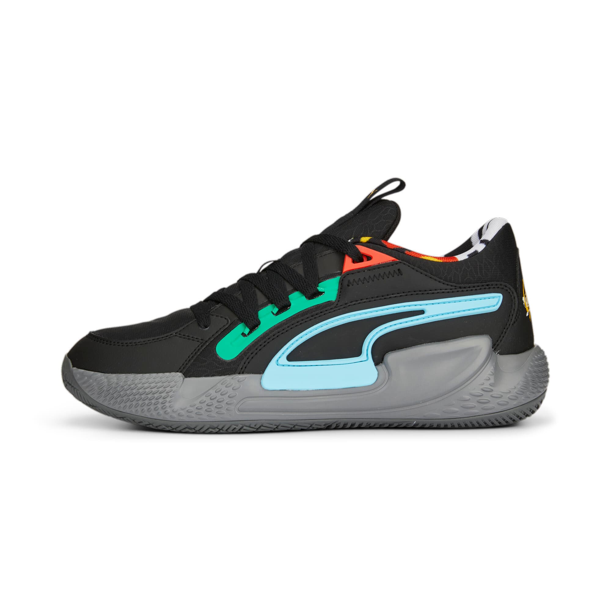 Court Rider Chaos Black Basketball Shoes
