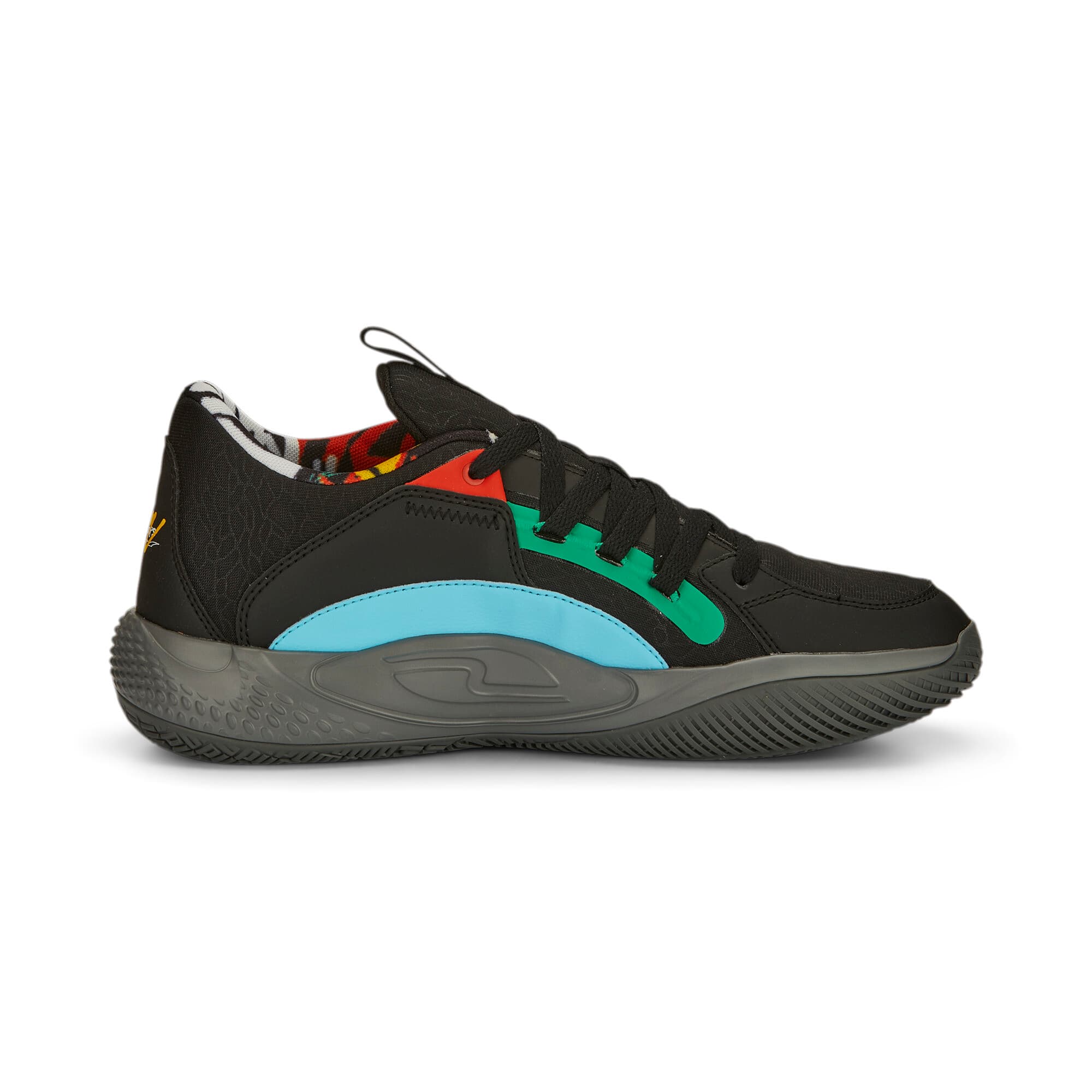 Court Rider Chaos Black Basketball Shoes