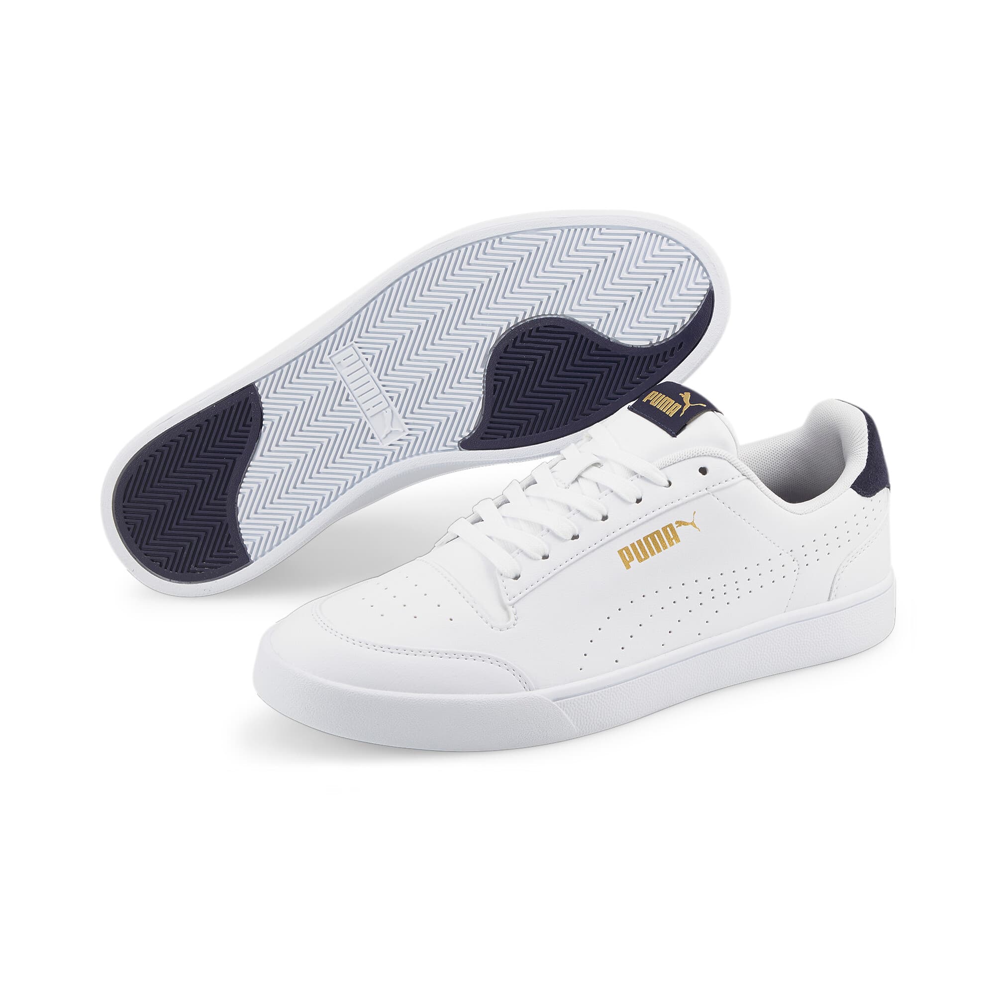 Shuffle Perforated Trainers