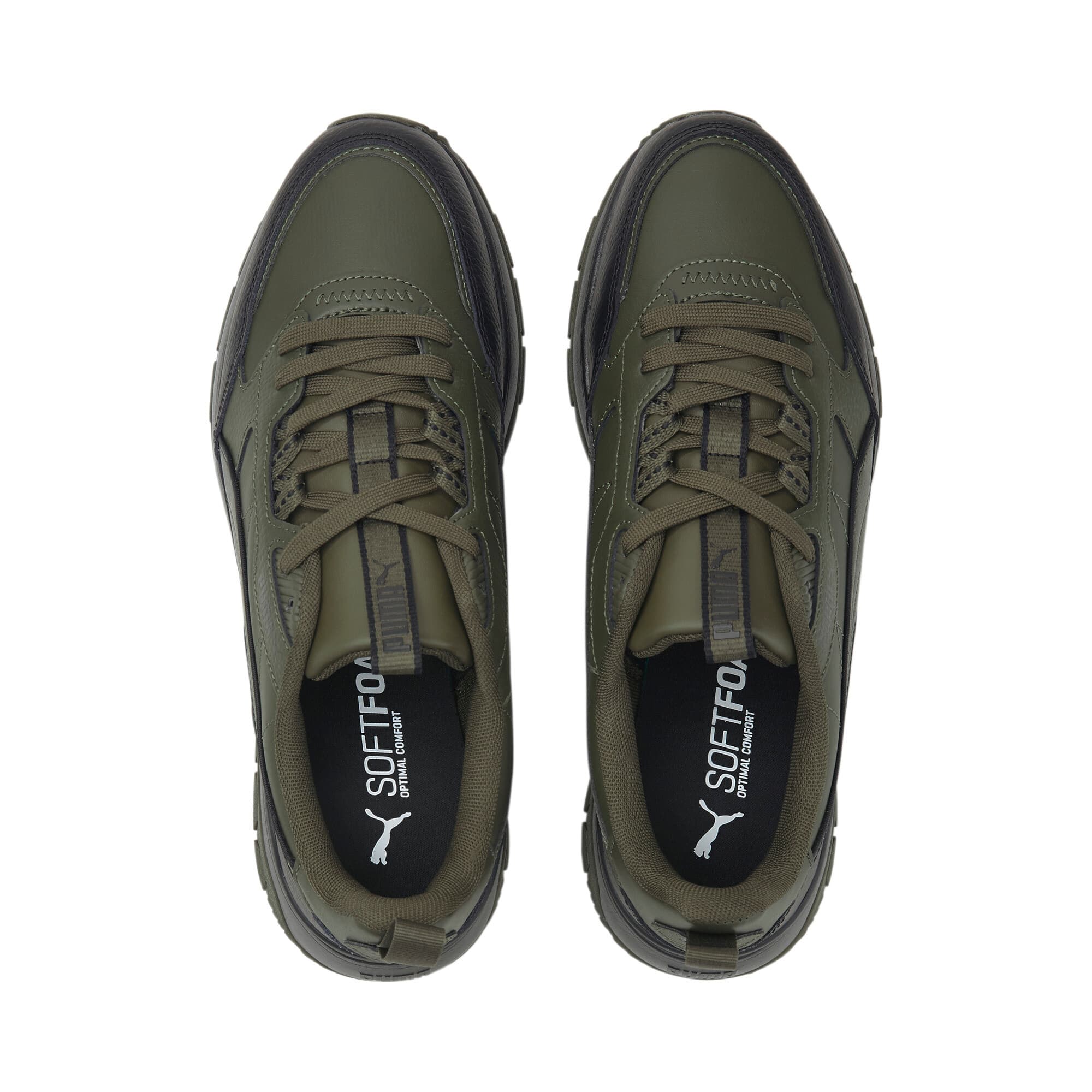 R78 Trek Leather Sneakers
