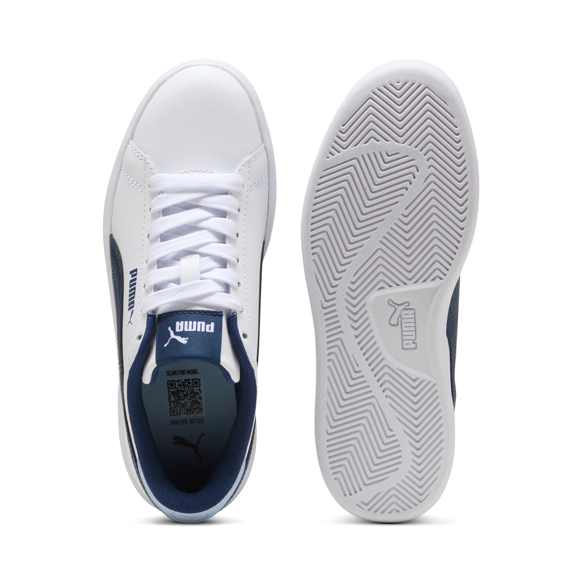 Smash 3.0 Leather Sneakers Youth