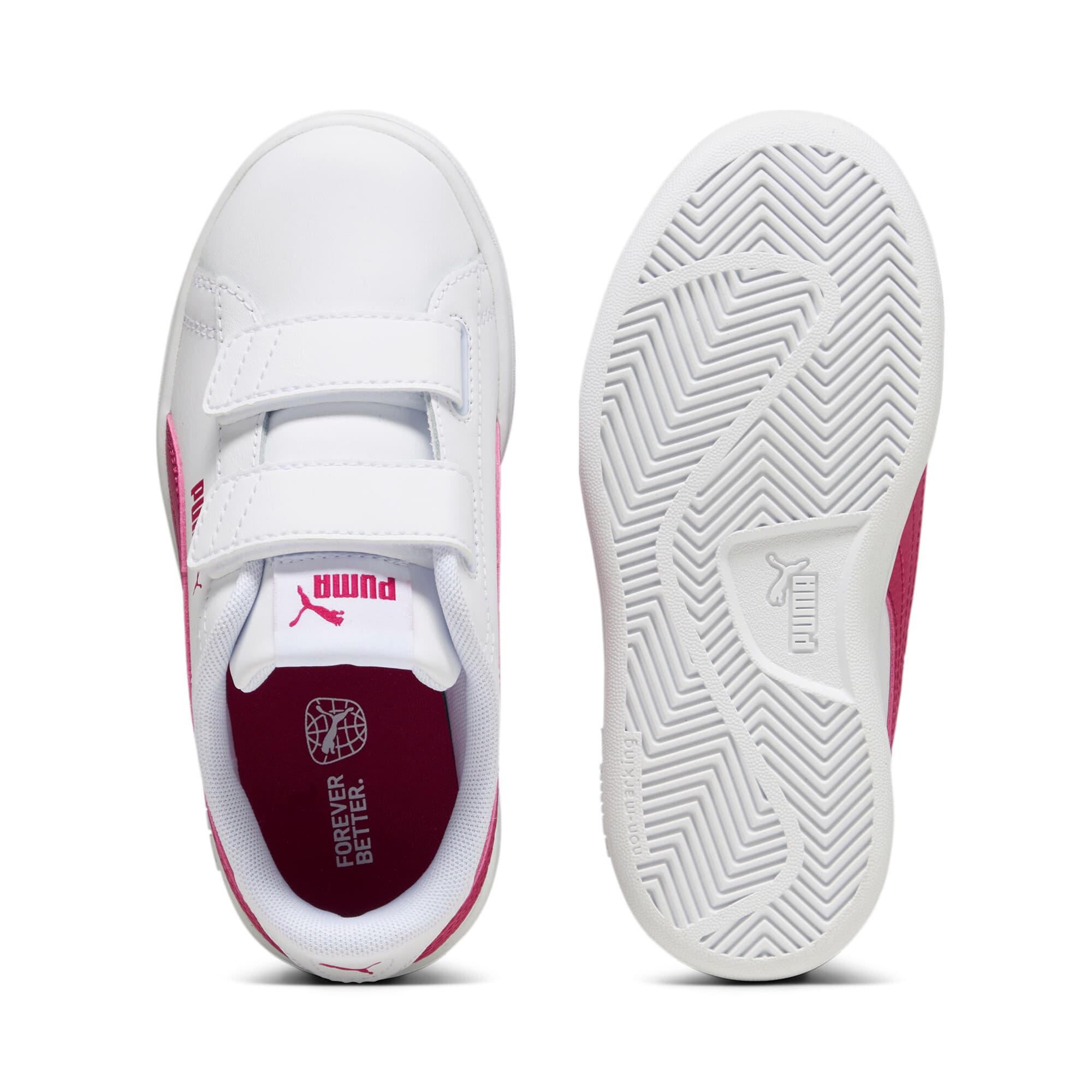 Smash 3.0 Leather V Sneakers Kids