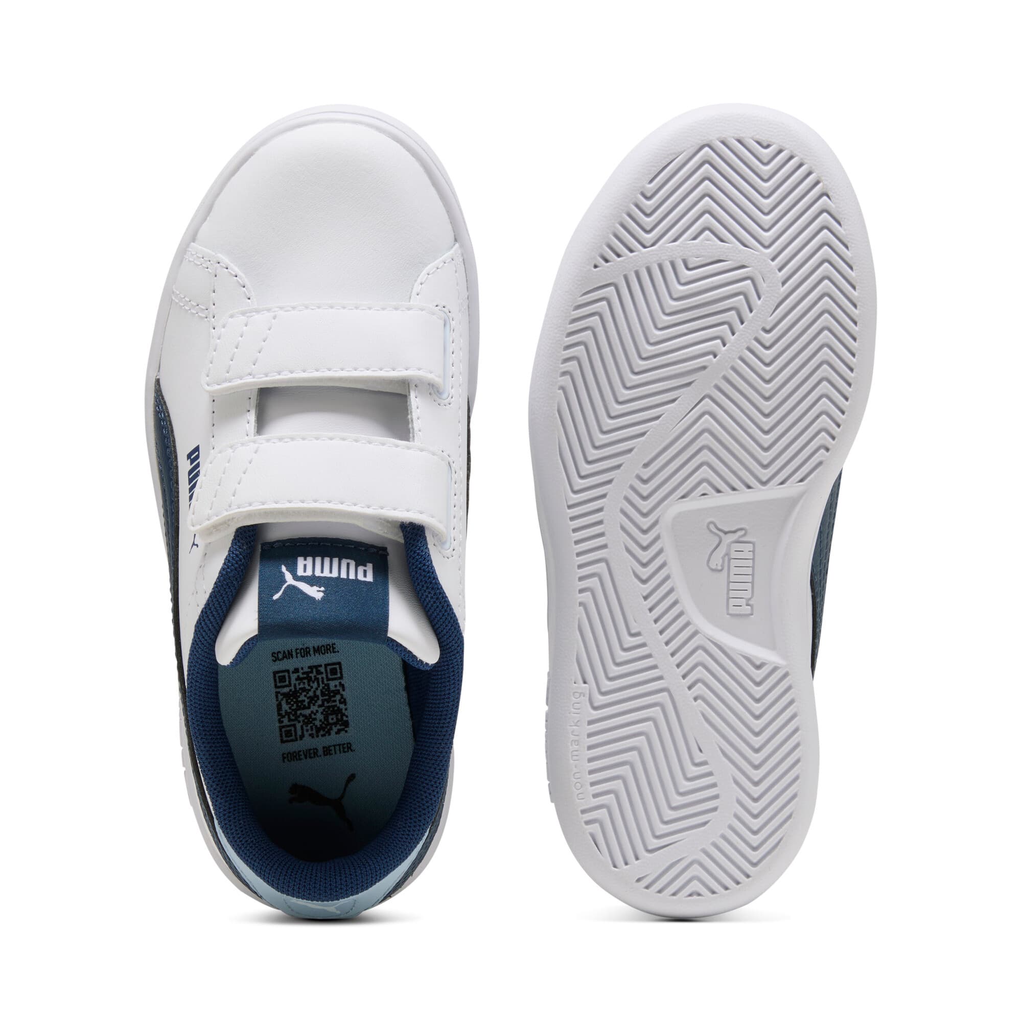 Smash 3.0 Leather V Sneakers Kids