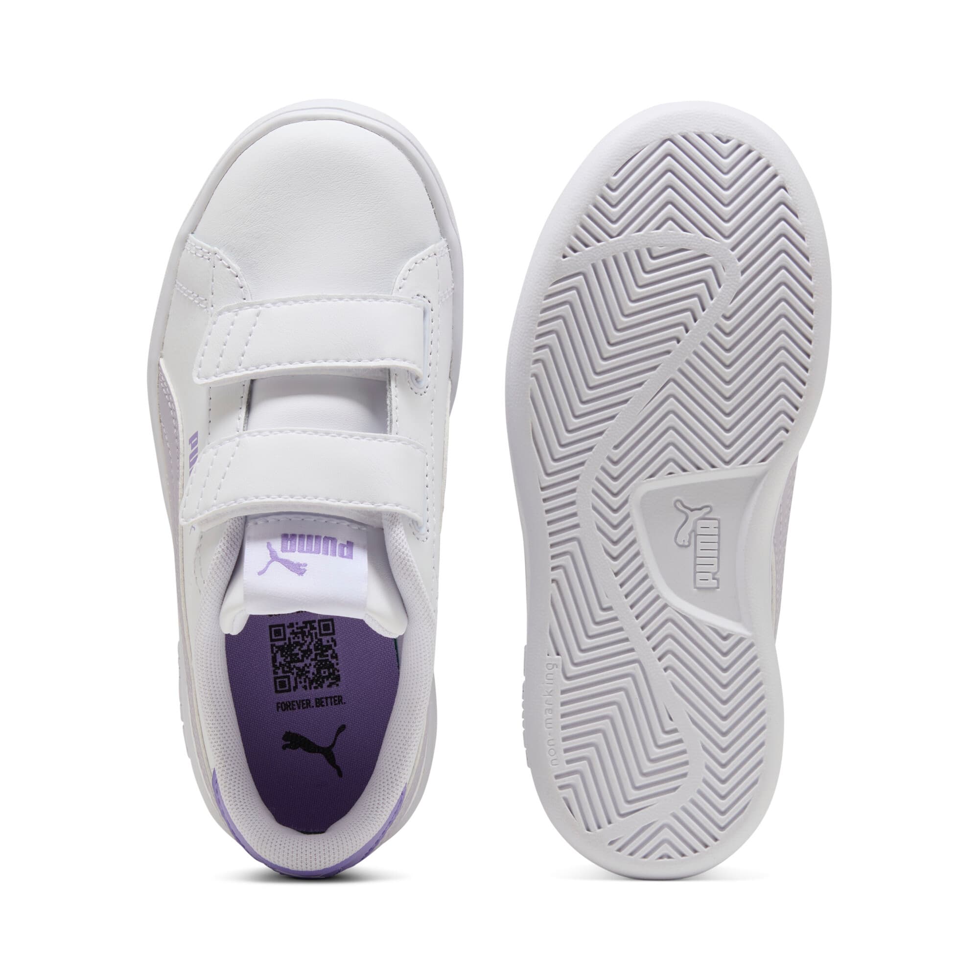 Smash 3.0 Leather V Sneakers Kids