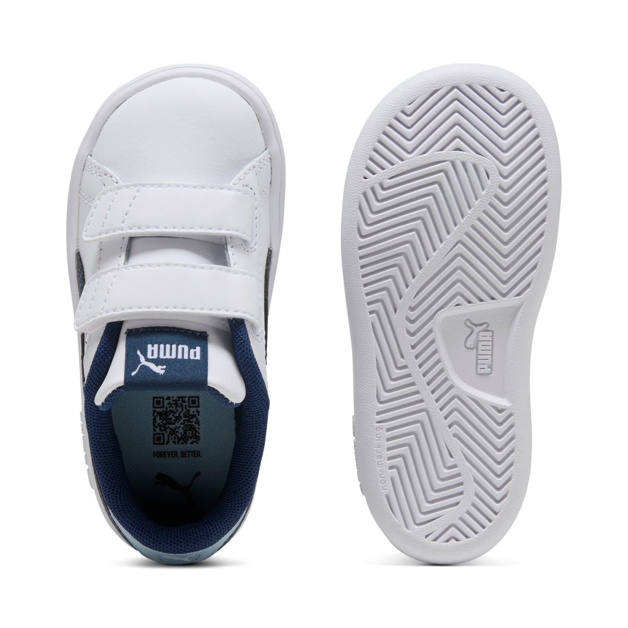 Smash 3.0 Leather V Sneakers Baby