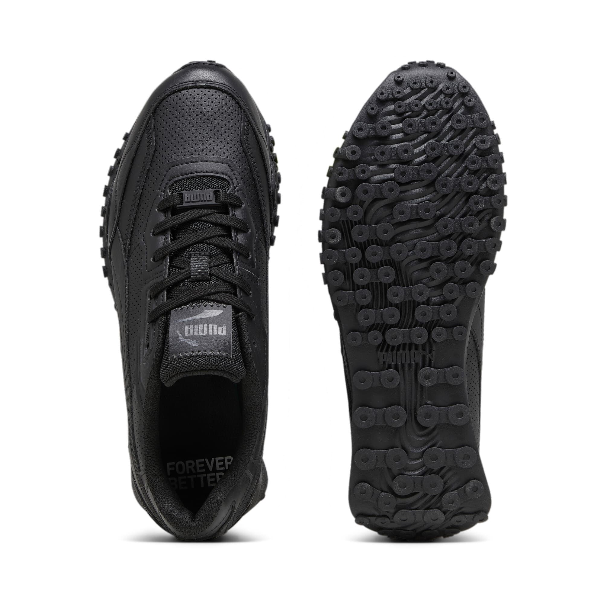 Blktop Rider Leather Sneakers