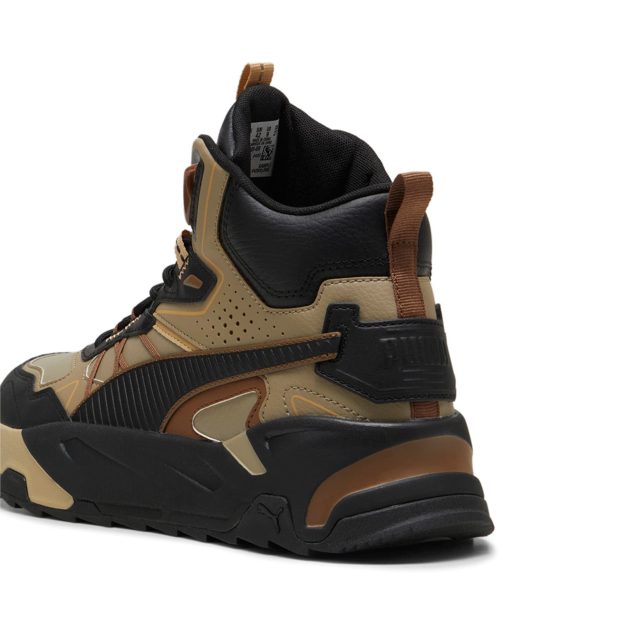 Trinity Mid Hybrid Men's Leather Sneakers