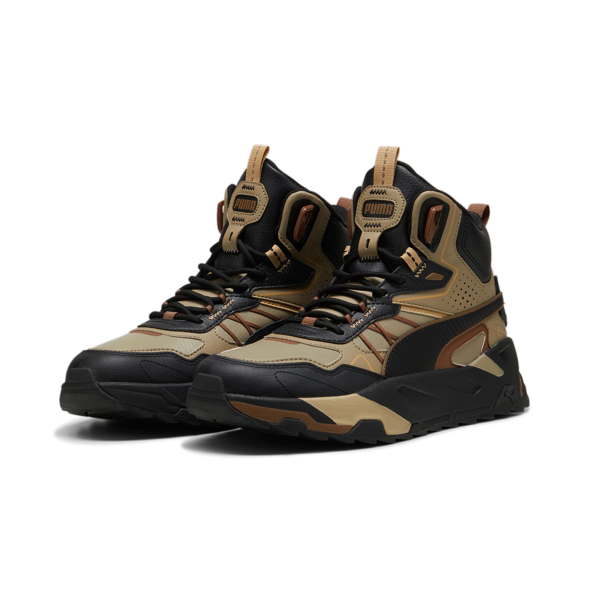 Trinity Mid Hybrid Men's Leather Sneakers