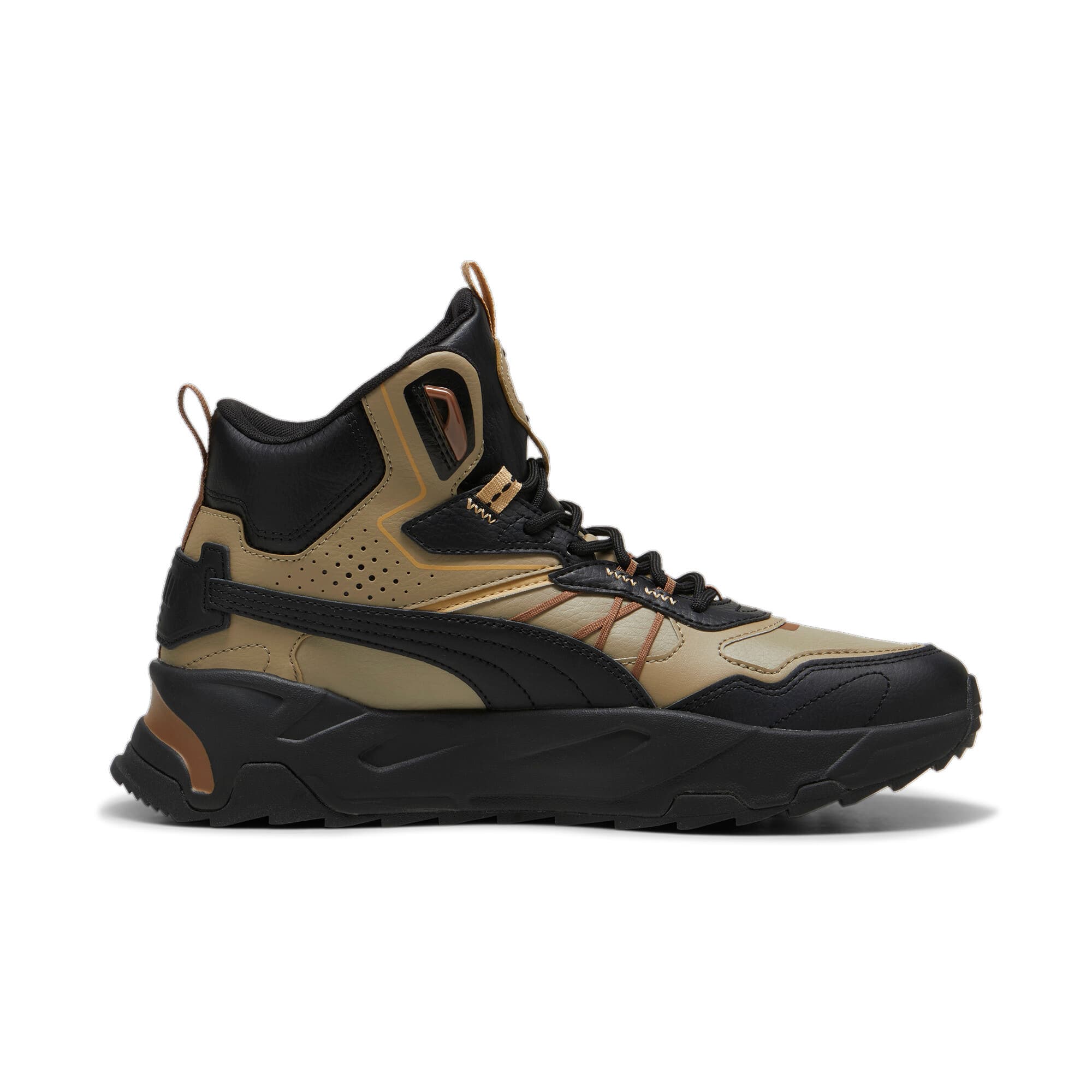 Trinity Mid Hybrid Men's Leather Sneakers