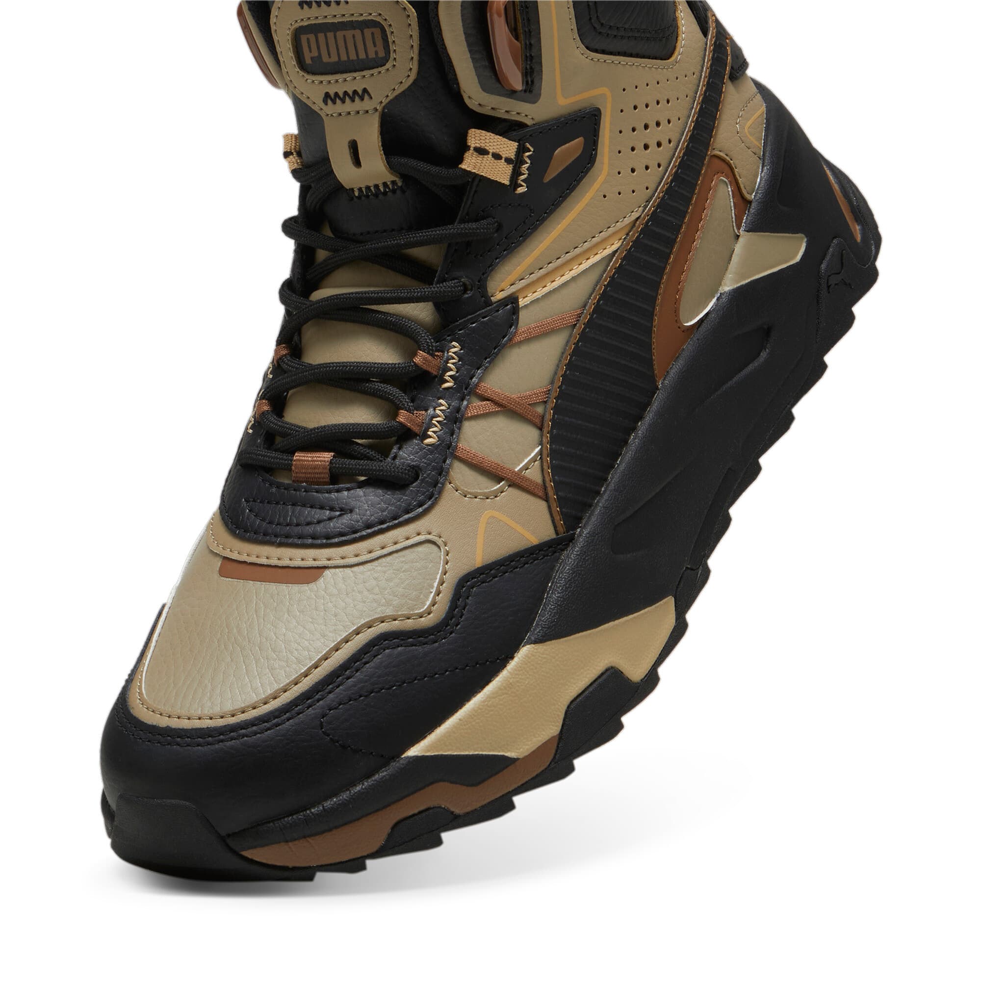 Trinity Mid Hybrid Men's Leather Sneakers