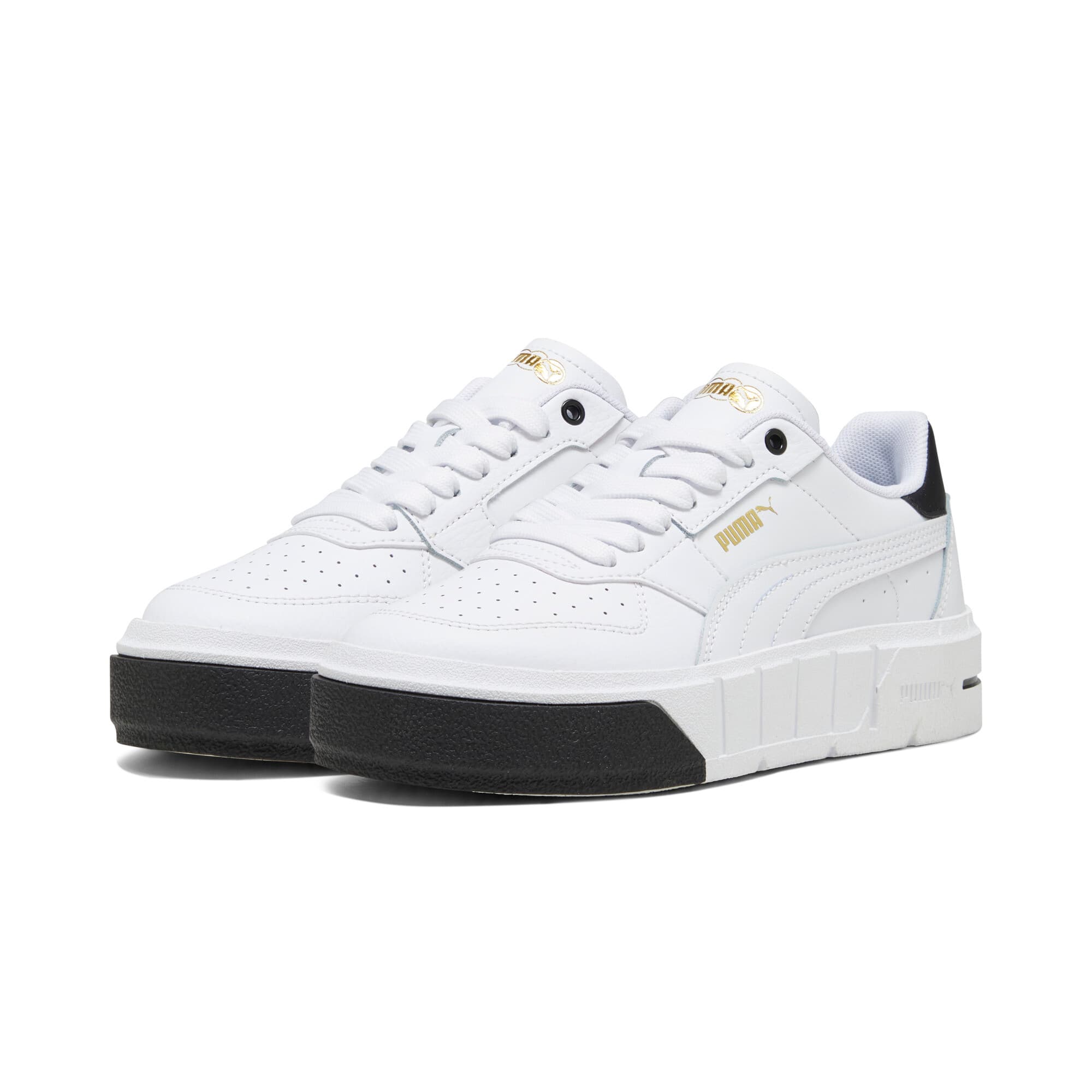 PUMA Cali Court Youth Leather Sneakers