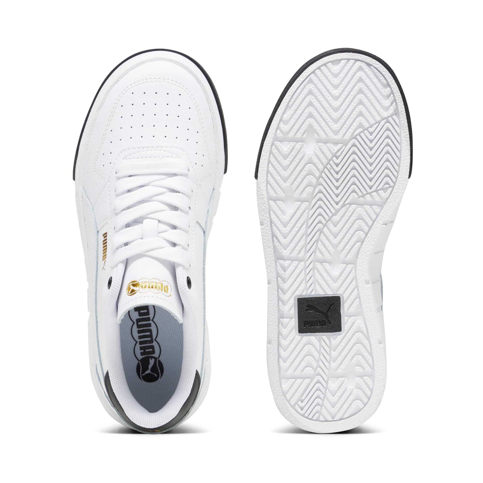 PUMA Cali Court Youth Leather Sneakers