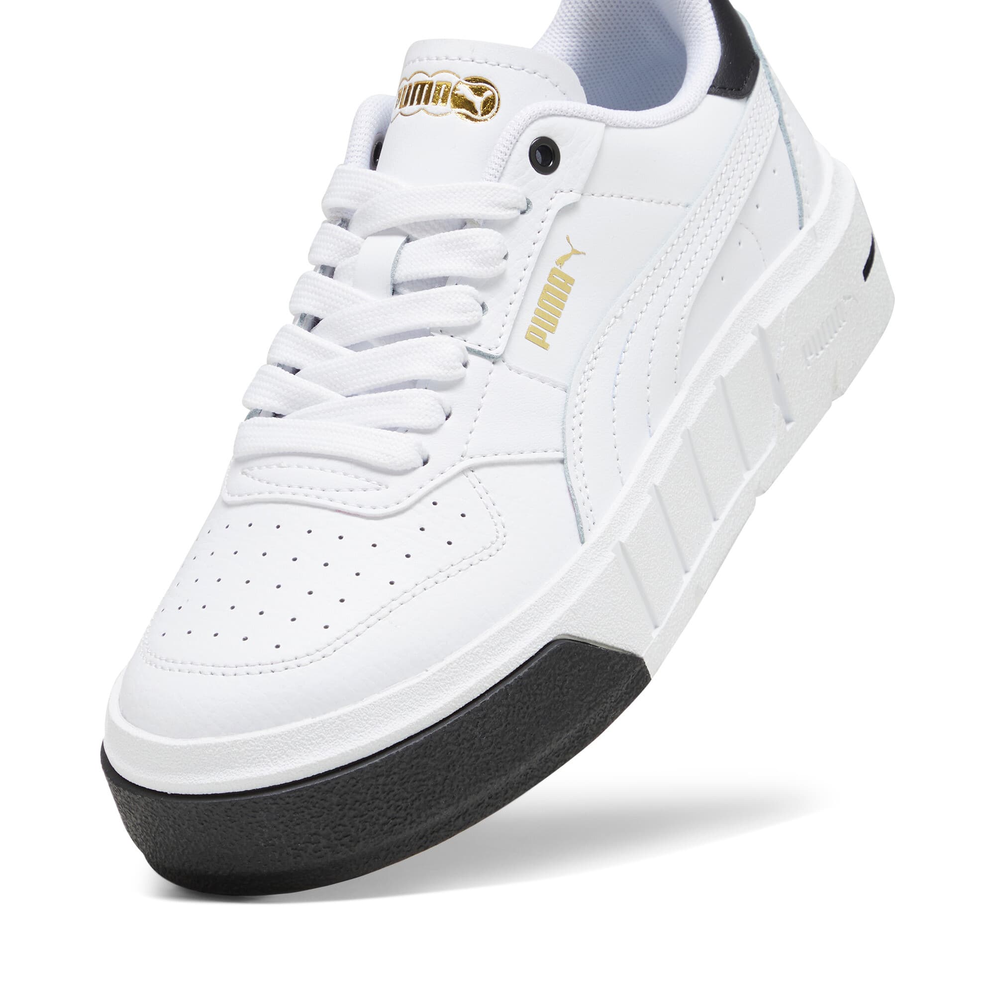 PUMA Cali Court Youth Leather Sneakers