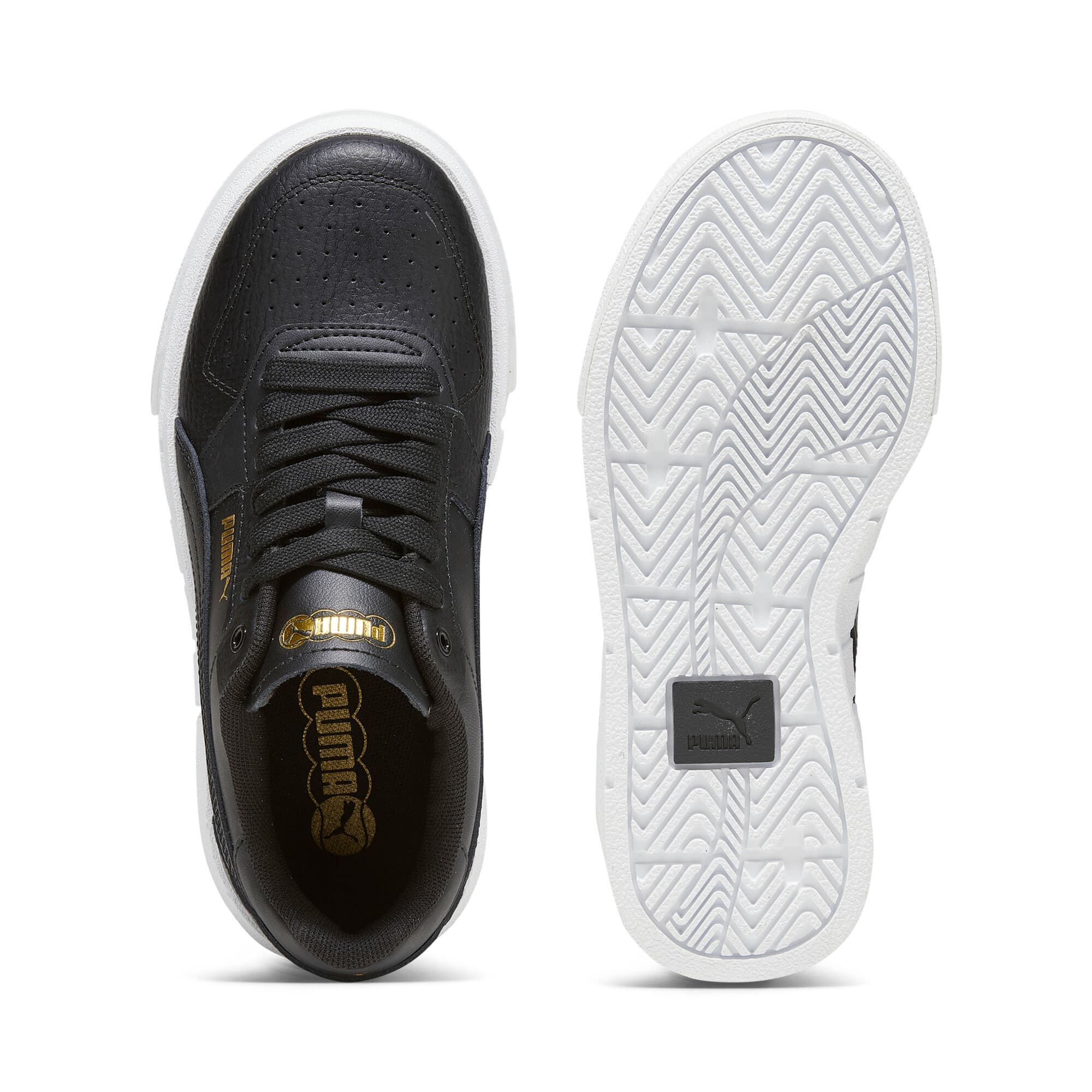 PUMA Cali Court Youth Leather Sneakers
