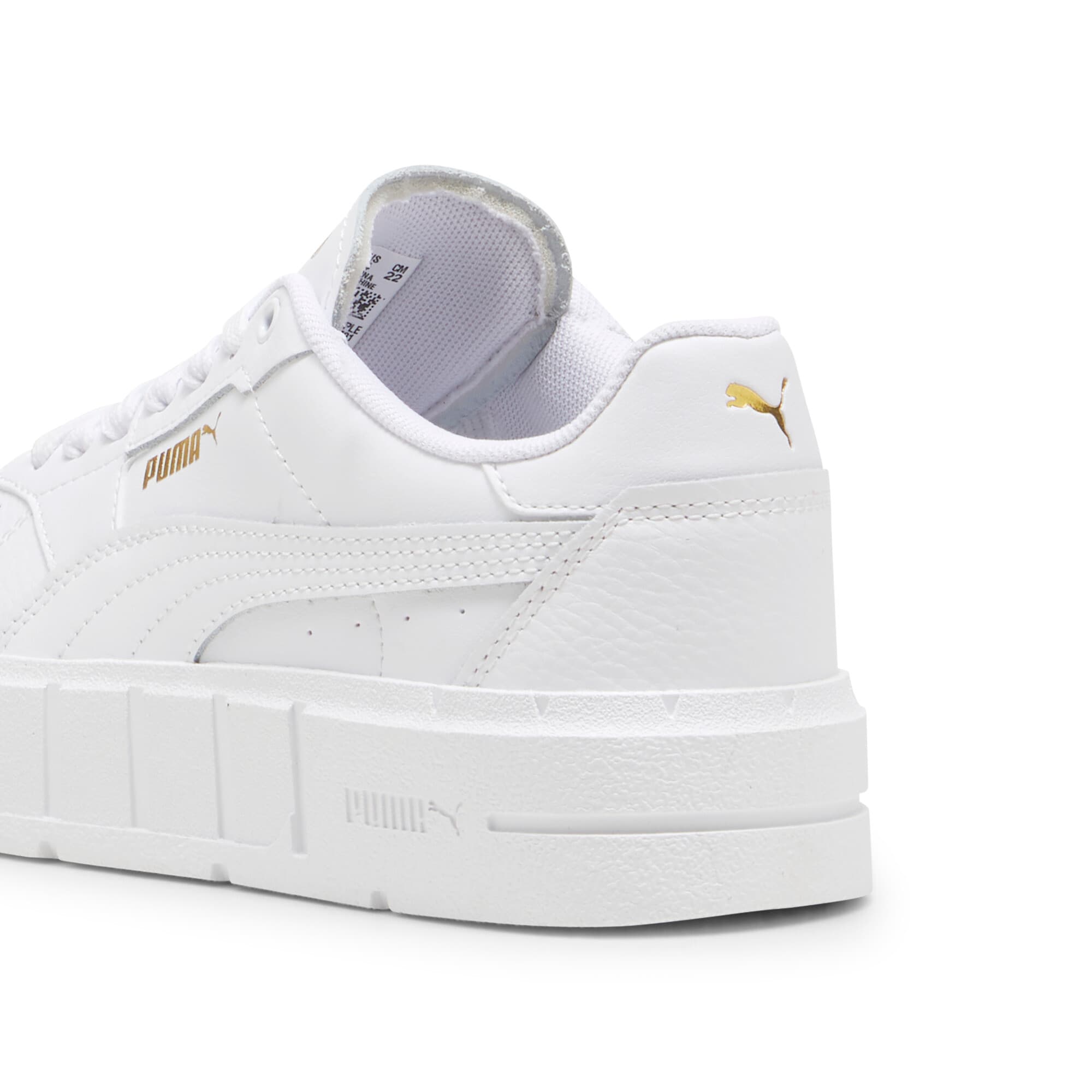PUMA Cali Court Youth Leather Sneakers