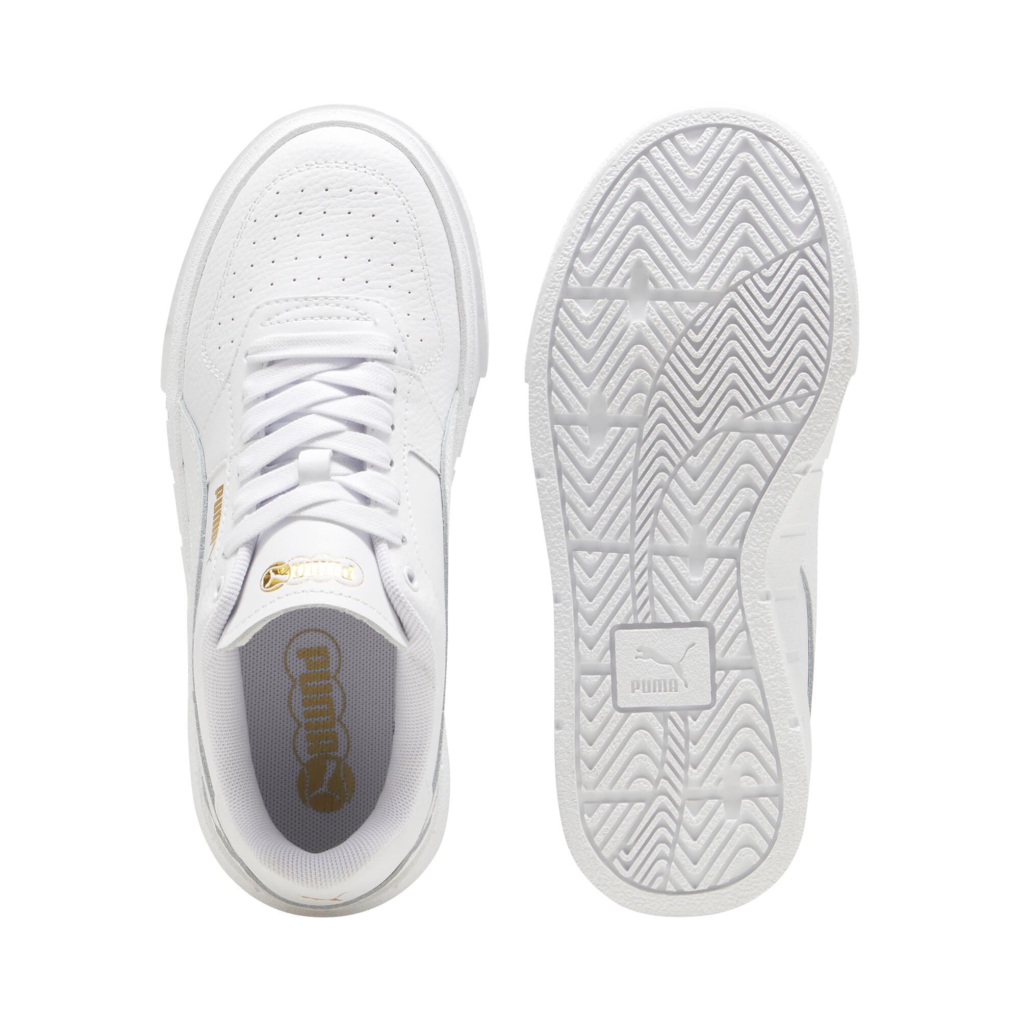 PUMA Cali Court Youth Leather Sneakers