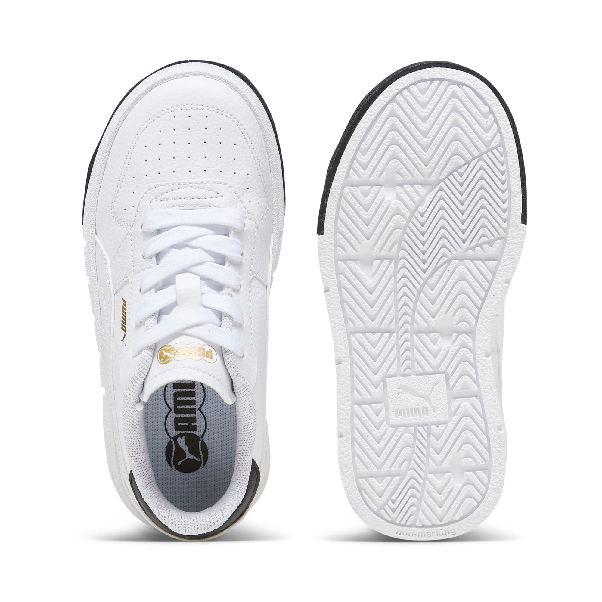 PUMA Cali Court Kids' Leather Sneakers