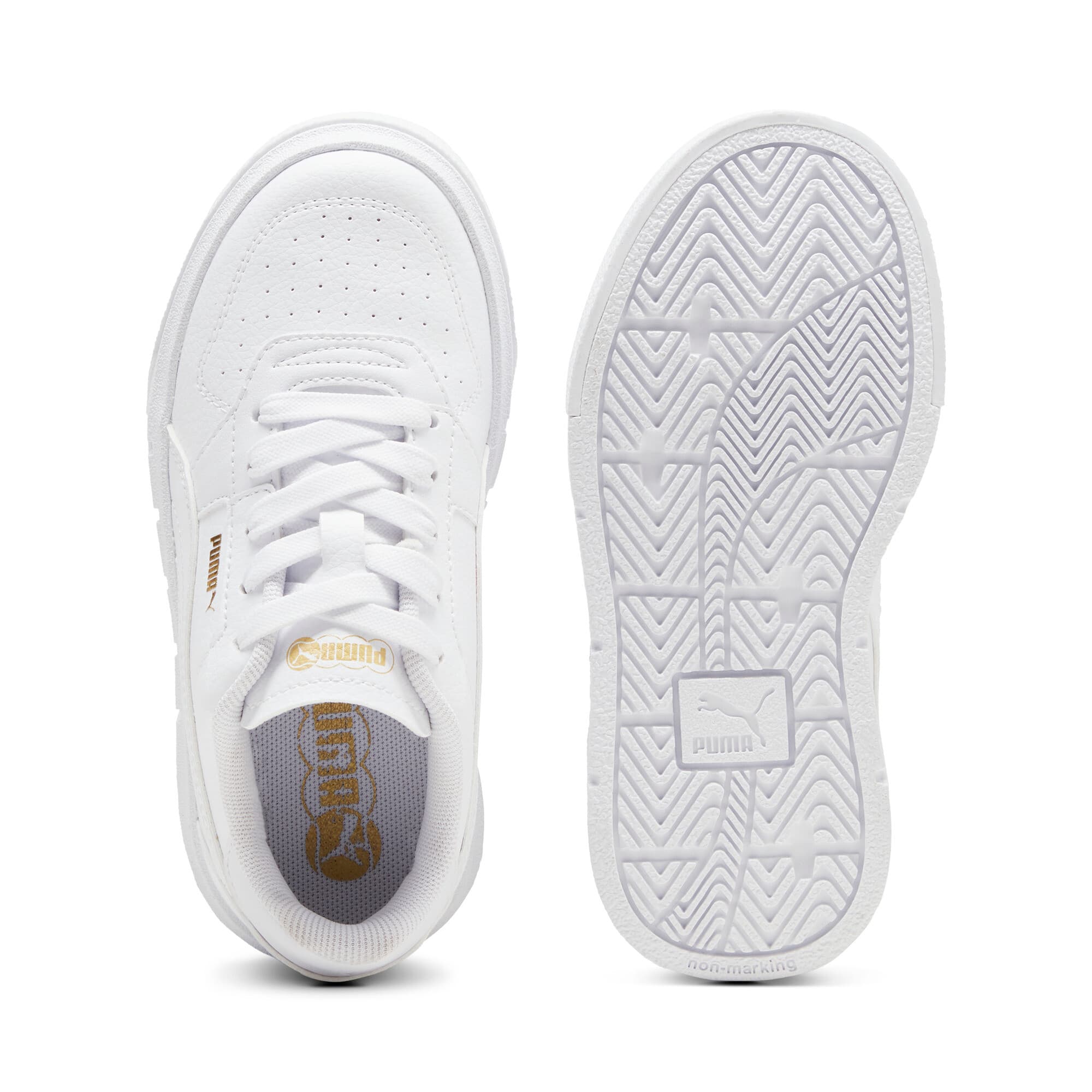 PUMA Cali Court Kids' Leather Sneakers
