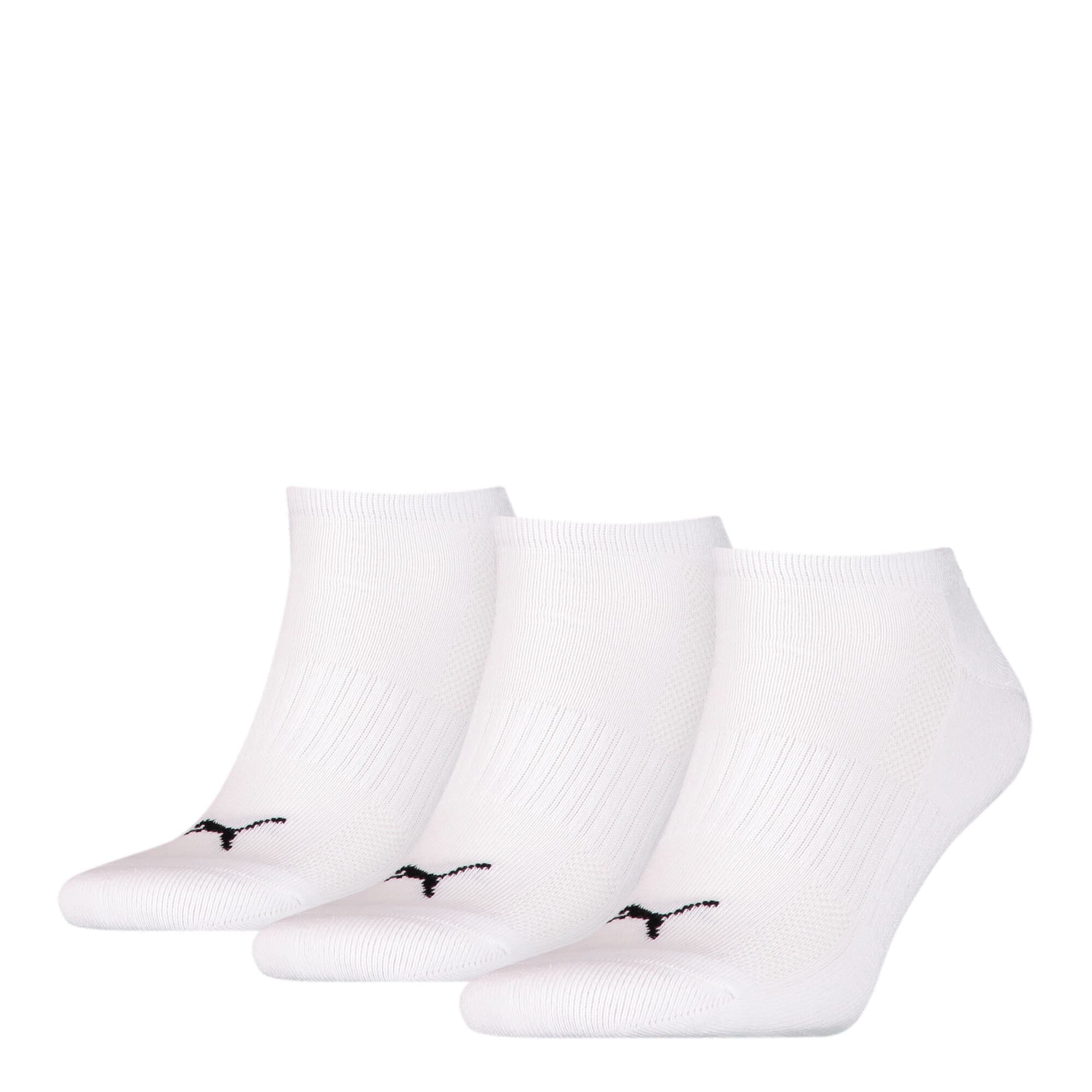 PUMA Unisex Cushioned Sneaker Trainer Socks 3 Pack