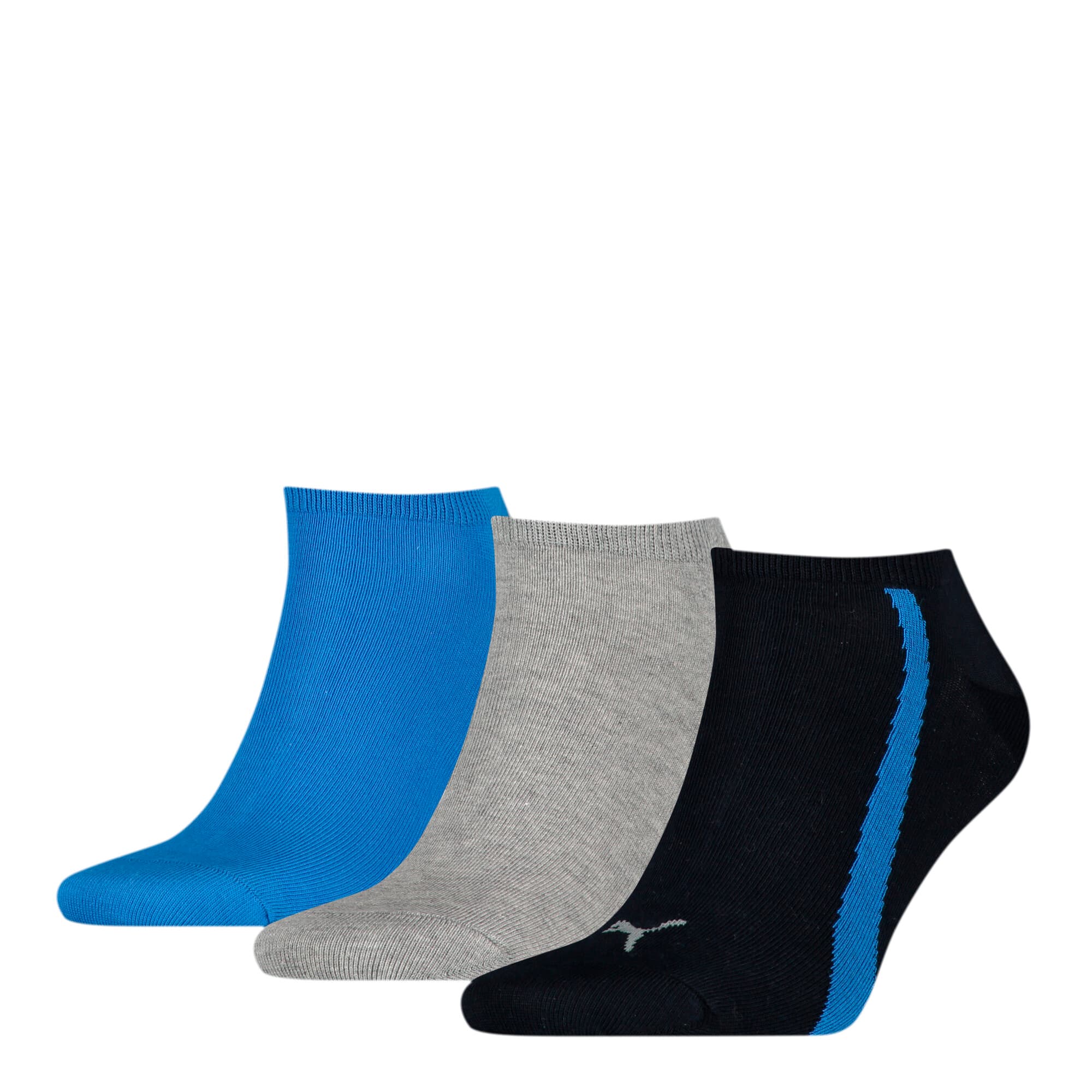 PUMA Unisex Lifestyle Sneaker Trainer Socks 3 Pack